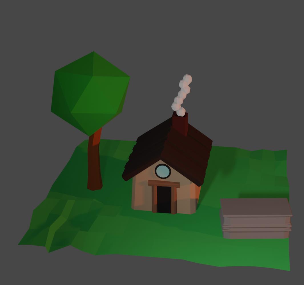 Low-Poly Scene